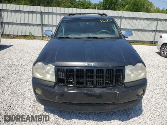2005 Jeep Grand Cherokee Laredo with VIN 1J4HS48N85C570784, listed as a Copart auction lot 53668255 with 165,223 mi miles and Clean Title. Bid and sale history available at DreamBid. Image 5.