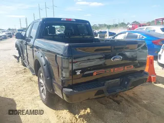 2019 Ford F-150 XL with VIN 1FTEW1C51KFB59272, listed as a IAAI auction lot 41620215 with 132,134 mi miles and . Bid and sale history available at DreamBid. Image 3.
