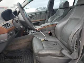 2003 BMW 7 Series 745Li with VIN WBAGN63403DR13949, listed as a Copart auction lot 81795894 with 109,828 mi miles and Salvage Title. Bid and sale history available at DreamBid. Image 7.