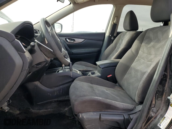 2016 Nissan Rogue SV with VIN KNMAT2MT4GP669689, listed as a Copart auction lot 52683635 with 199,221 mi miles and Salvage Title. Bid and sale history available at DreamBid. Image 7.