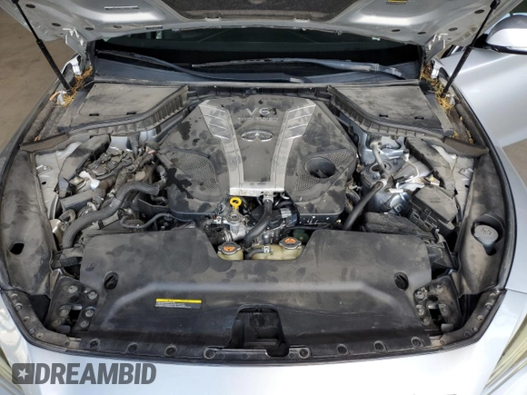 2018 Infiniti Q50 Luxe with VIN JN1EV7AP9JM358612, listed as a Copart auction lot 59427965 with 81,450 mi miles and Salvage title. Bid and sale history available at DreamBid. Image 11.
