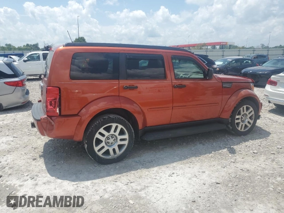 2007 Dodge Nitro SLT with VIN 1D8GU58K57W691685, listed as a Copart auction lot 65847875 with 204,934 mi miles and Clean title. Bid and sale history available at DreamBid. Image 3.