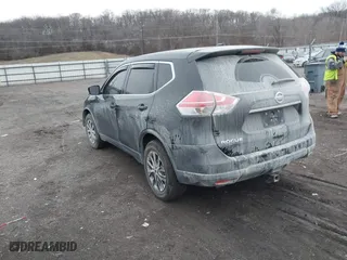 2016 Nissan Rogue S with VIN KNMAT2MV2GP696410, listed as a IAAI auction lot 41211530 with 141,122 mi miles. Bid and sale history available at carsss.com. Image 3.