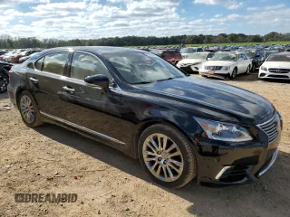 2015 Lexus LS 460 with VIN JTHBL5EF5F5136712, listed as a Copart auction lot 80684844 with 38,303 mi miles and Salvage title. Bid and sale history available at DreamBid. Image 4.