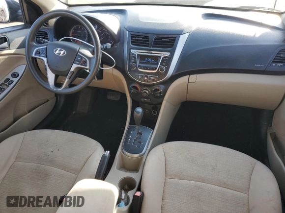 2016 Hyundai Accent SE with VIN KMHCT4AE1GU139994, listed as a Copart auction lot 51512105 with 95,954 mi miles and Salvage Title. Bid and sale history available at carsss.com. Image 8.