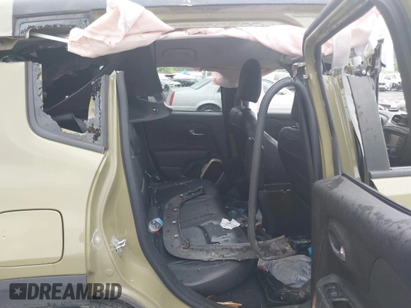 2015 Jeep Renegade Limited with VIN ZACCJBDT0FPB65261, listed as a IAAI auction lot 42523311 with 113,139 mi miles and . Bid and sale history available at DreamBid. Image 8.