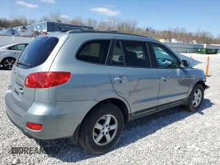 2007 Hyundai Santa Fe GLS with VIN 5NMSG73DX7H085144, listed as a Copart auction lot 51442225 with 160,370 mi miles and Salvage title. Bid and sale history available at DreamBid. Image 3.
