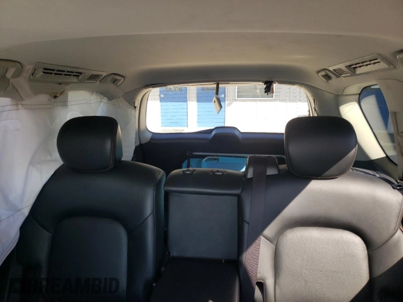 2020 Nissan Armada SV with VIN JN8AY2ND3LX017458, listed as a Copart auction lot 89367025 with 114,191 mi miles and Salvage Title. Bid and sale history available at carsss.com. Image 10.