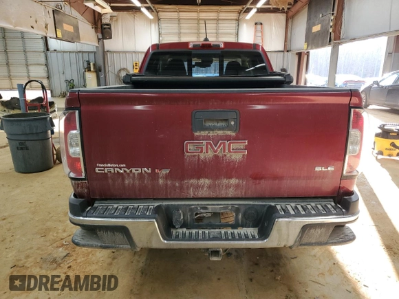 2018 GMC Canyon 4WD All Terrain w/Cloth with VIN 1GTH6CEN3J1215455, listed as a Copart auction lot 43336465 with 146,157 mi miles and Salvage Title. Bid and sale history available at carsss.com. Image 6.