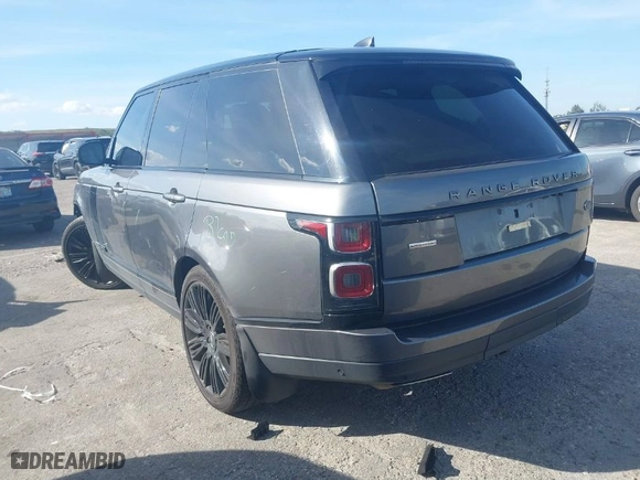 2019 Land Rover Range Rover with VIN SALGS2RE8KA528149, listed as a IAAI auction lot 41256542 with NaN miles. Bid and sale history available at carsss.com. Image 3.