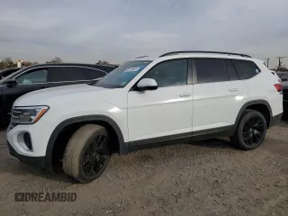 2024 Volkswagen Atlas SE z VIN 1V2HR2CAXRC571675, wystawiony jako Copart lot #80118324 z przebiegiem 6 839 mil mil oraz Szkoda całkowita • Salvage title. Historia ofert i sprzedaży dostępna na DreamBid. Obrazek 1.