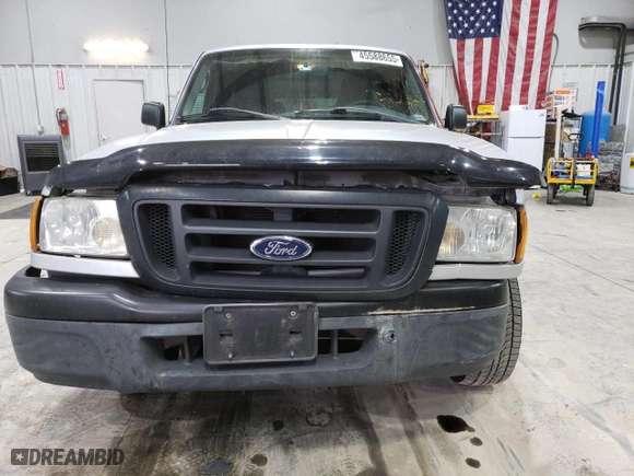 2005 Ford Ranger XL with VIN 1FTYR10D35PA71855, listed as a Copart auction lot 45588655 with 147,895 mi miles and Salvage Title. Bid and sale history available at carsss.com. Image 5.