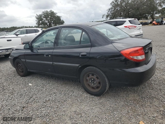 2004 Kia Rio with VIN KNADC125046349408, listed as a Copart auction lot 79868034 with 97,450 mi miles and Clean Title. Bid and sale history available at carsss.com. Image 2.