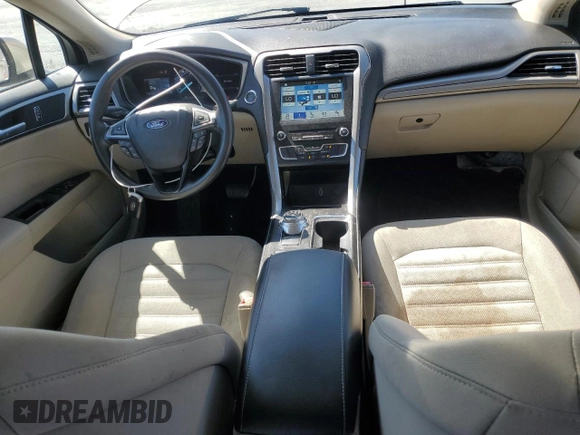 2018 Ford Fusion SE with VIN 3FA6P0HD4JR157390, listed as a Copart auction lot 50189075 with 115,410 mi miles and Salvage Title. Bid and sale history available at DreamBid. Image 8.