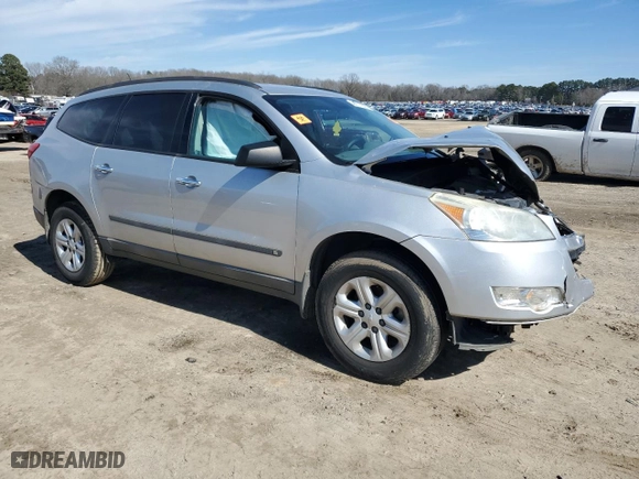 2010 Chevrolet Traverse LS with VIN 1GNLREED3AS108282, listed as a Copart auction lot 44417325 with 0 mi miles and Salvage Title. Bid and sale history available at carsss.com. Image 4.