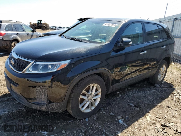 2015 Kia Sorento LX with VIN 5XYKT3A66FG625266, listed as a Copart auction lot 49502115 with 117,942 mi miles and Clean Title. Bid and sale history available at DreamBid. Image 1.