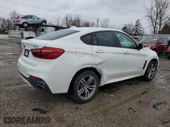 2015 BMW X6 xDrive35i with VIN 5UXKU2C58F0N75759, listed as a Copart auction lot 42512893 with 79,209 mi miles. Bid and sale history available at carsss.com. Image 3.