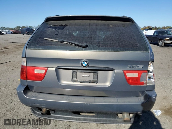 2006 BMW X5 3.0i with VIN 5UXFA13546LY32628, listed as a Copart auction lot 76489804 with 272,051 mi miles and Salvage Title. Bid and sale history available at carsss.com. Image 6.