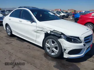 2015 Mercedes-Benz C 300 Luxury with VIN 55SWF4KB6FU087362, listed as a IAAI auction lot 42083502 with 98,834 mi miles and . Bid and sale history available at carsss.com. Image 6.