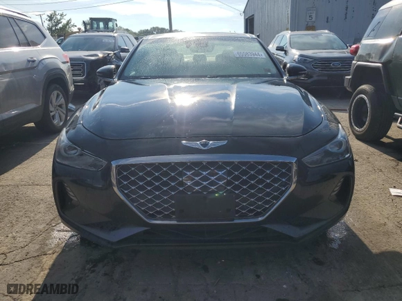 2019 Genesis G70 3.3T Advanced with VIN KMTG74LE3KU020328, listed as a Copart auction lot 65583944 with 153,662 mi miles and Salvage Title. Bid and sale history available at carsss.com. Image 5.
