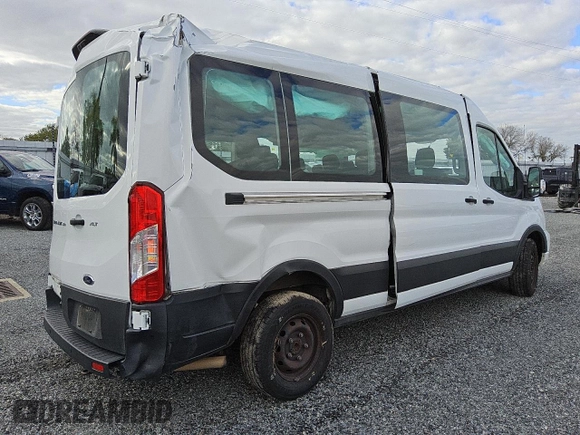 2021 Ford Transit Passenger XL with VIN 1FBAX2C87MKA03621, listed as a Copart auction lot 80461454 with 87,785 mi miles and Salvage Title. Bid and sale history available at DreamBid. Image 3.