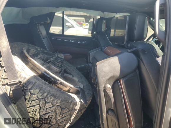 2023 GMC Yukon Denali Ultimate with VIN 1GKS2EKL1PR438849, listed as a Copart auction lot 75743344 with 0 mi miles and Salvage Title. Bid and sale history available at carsss.com. Image 11.