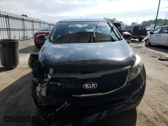 2015 Kia Sportage LX with VIN KNDPB3AC1F7737775, listed as a Copart auction lot 72236174 with 97,311 mi miles and Salvage Title. Bid and sale history available at DreamBid. Image 5.
