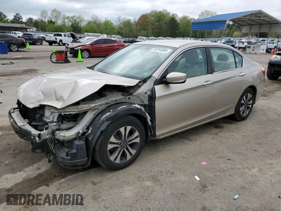 2015 Honda Accord LX with VIN 1HGCR2F34FA080164, listed as a Copart auction lot 50784895 with 100,773 mi miles and Salvage Title. Bid and sale history available at carsss.com. Image 1.