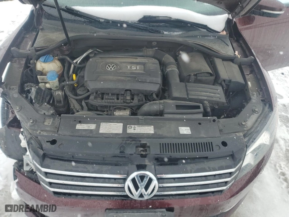 2014 Volkswagen Passat Wolfsburg Ed with VIN 1VWAT7A34EC091547, listed as a Copart auction lot 46141645 with 138,449 mi miles and Salvage Title. Bid and sale history available at carsss.com. Image 13.
