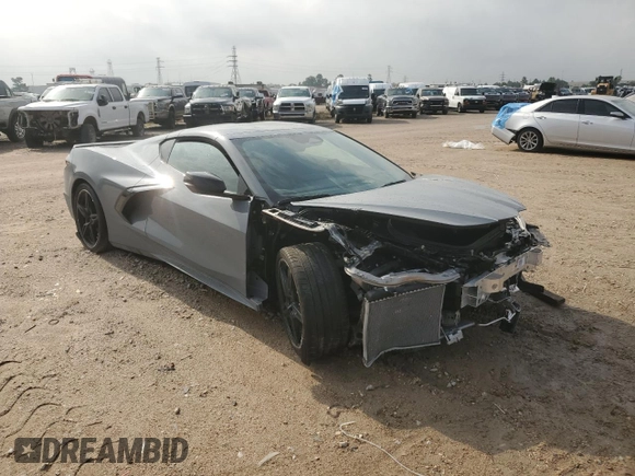 2024 Chevrolet Corvette 1LT z VIN 1G1YA2D43R5113488, wystawiony jako Copart lot #54343325 z przebiegiem 13 770 mil mil oraz Szkoda całkowita • Salvage title. Historia ofert i sprzedaży dostępna na DreamBid. Obrazek 4.