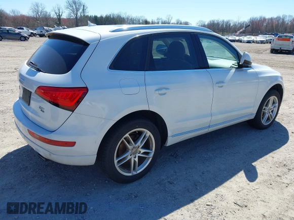 2013 Audi Q5 Premium Plus with VIN WA1LFAFP7DA071146, listed as a IAAI auction lot 41893809 with 174,106 mi miles. Bid and sale history available at carsss.com. Image 4.
