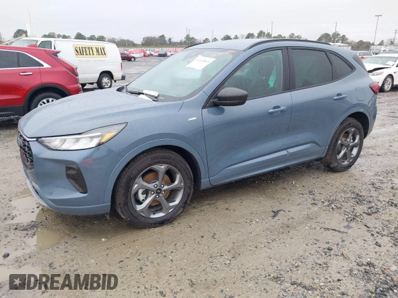 2024 Ford Escape ST-Line with VIN 1FMCU0MZ7RUA98522, listed as a IAAI auction lot 41268845 with 10,448 mi miles and . Bid and sale history available at DreamBid. Image 17.