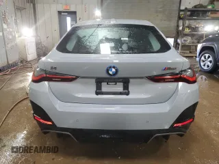 2023 BMW i4 M50 z VIN WBY33AW00PFP81013, wystawiony jako Copart lot #50048355 z przebiegiem 24 076 mil mil oraz Szkoda całkowita • Salvage title. Historia ofert i sprzedaży dostępna na DreamBid. Obrazek 6.