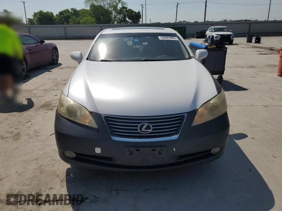 2008 Lexus ES with VIN JTHBJ46G382172992, listed as a Copart auction lot 53524885 with 207,166 mi miles and Salvage Title. Bid and sale history available at carsss.com. Image 5.