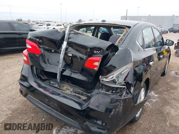 2018 Nissan Sentra SV with VIN 3N1AB7AP9JL631159, listed as a IAAI auction lot 41596393 with 85,860 mi miles and . Bid and sale history available at DreamBid. Image 6.
