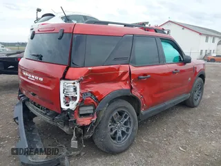 2024 Ford Bronco Sport Big Bend z VIN 3FMCR9B66RRE05409, wystawiony jako IAAI lot #41960846 z przebiegiem 20 159 mil mil oraz . Historia ofert i sprzedaży dostępna na DreamBid. Obrazek 4.