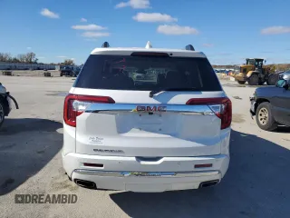 2022 GMC Acadia Denali with VIN 1GKKNPLS8NZ134794, listed as a Copart auction lot 78139034 with 35,461 mi miles and Salvage Title. Bid and sale history available at carsss.com. Image 6.