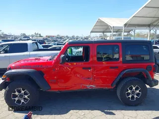 2022 Jeep Wrangler Unlimited Rubicon с VIN 1C4HJXFN5NW129979, выставлен на аукционе IAAI как лот 41725512 с пробегом 36 578 миль миль и . История ставок и продаж доступна на DreamBid. Изображение 14.