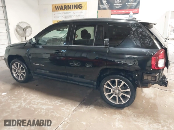 2016 Jeep Compass Latitude with VIN 1C4NJCEA5GD548777, listed as a IAAI auction lot 41263925 with 155,214 mi miles and . Bid and sale history available at DreamBid. Image 15.