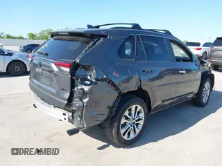 2024 Toyota RAV4 XLE Premium with VIN 2T3C1RFV0RW342137, listed as a IAAI auction lot 41991758 with 4,080 mi miles and . Bid and sale history available at DreamBid. Image 4.