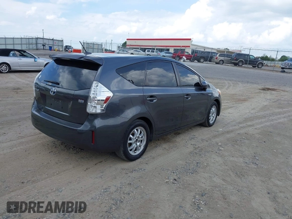 2013 Toyota Prius Two with VIN JTDZN3EUXD3259752, listed as a IAAI auction lot 42188484 with 205,937 mi miles and . Bid and sale history available at carsss.com. Image 4.