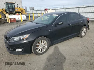 2015 Kia Optima LX with VIN 5XXGM4A78FG354488, listed as a Copart auction lot 48521465 with 194,370 mi miles and Salvage Title. Bid and sale history available at carsss.com. Image 1.