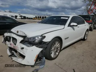 2014 BMW 7 Series 750i с VIN WBAYA8C57ED228399, выставлен на аукционе Copart как лот 79116074 с пробегом 59 380 миль миль и Списание • Salvage title. История ставок и продаж доступна на DreamBid. Изображение 1.