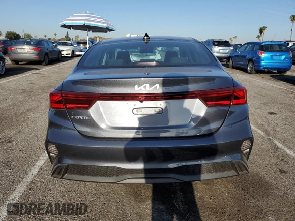 2024 Kia Forte LXS with VIN 3KPF24AD2RE799085, listed as a Copart auction lot 52155725 with 17,527 mi miles and Salvage Title. Bid and sale history available at carsss.com. Image 6.