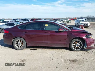 2017 Ford Fusion SE with VIN 3FA6P0H74HR406629, listed as a IAAI auction lot 41457066 with 1 mi miles. Bid and sale history available at carsss.com. Image 13.