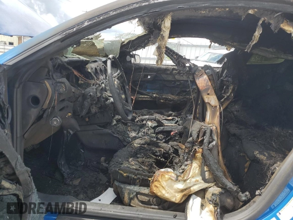 2021 Ford Mustang GT with VIN 1FA6P8CF5M5111288, listed as a Copart auction lot 54486265 with Not provided miles and Salvage title. Bid and sale history available at DreamBid. Image 7.