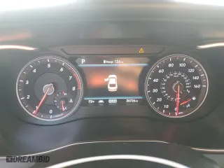 2020 Genesis G70 2.0T with VIN KMTG64LAXLU056650, listed as a Copart auction lot 79948164 with 26,726 mi miles and Salvage Title. Bid and sale history available at carsss.com. Image 9.