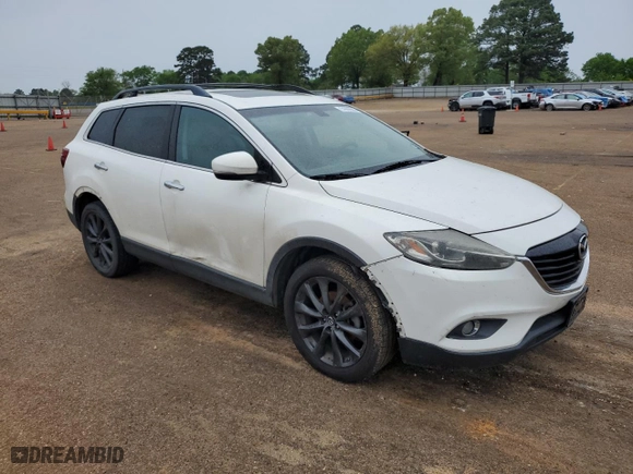 2015 Mazda CX-9 Grand Touring with VIN JM3TB2DA2F0458628, listed as a Copart auction lot 51692605 with 147,080 mi miles and Clean Title. Bid and sale history available at carsss.com. Image 4.