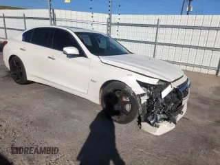 2016 Infiniti Q50 Red Sport 400 с VIN JN1FV7AR9GM451418, выставлен на аукционе Copart как лот 55156565 с пробегом 83 859 миль миль и Списание • Salvage title. История ставок и продаж доступна на DreamBid. Изображение 13.