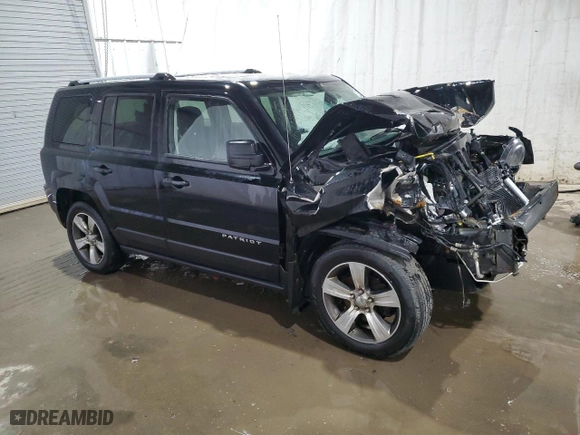 2016 Jeep Patriot High Altitude Edition with VIN 1C4NJRFB1GD545918, listed as a Copart auction lot 52072955 with 0 mi miles and Salvage Title. Bid and sale history available at carsss.com. Image 4.